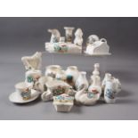 A collection of Oxford City and Thame crested wares, approx 23 pieces