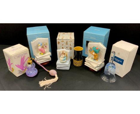 Beatrix Potter music pieces from The Original Peter Rabbit Books including ‘ The Tale of Jemima Puddle - Duck’,17cm high, ‘Th