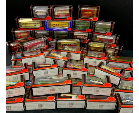 Exclusive Firsts Edition model cars including; Leyland PS1 Lowbridge Wigan corporation, Bristol L.S Bud Wilts and Dorset, Ley