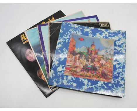 The Rolling Stones - 'Their Satanic Majesties Request' 1st UK pressing with lenticular sleeve and original red smoke inner sl