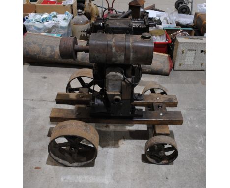 A Lister D602 stationary engine