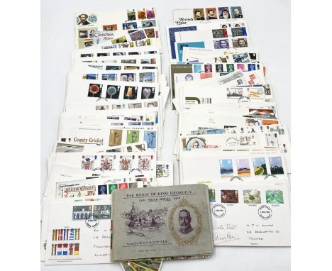A collection of various first day covers 