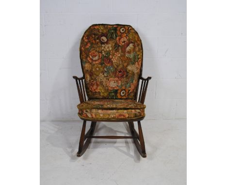 An Ercol Windsor style rocking chair