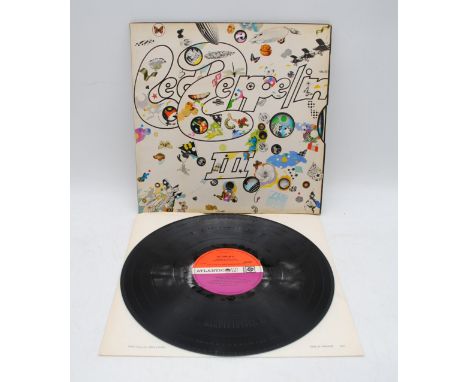 Led Zeppelin - 'Led Zeppelin III' (The Wheel) 12" vinyl record album, UK first pressing with A5/B5 matrixes