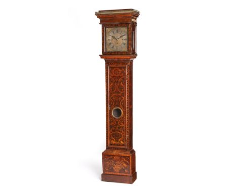 Feine englische Bodenstanduhr mit Carillon18. Jh., das Werk wohl 19. Jh.H. 221 cmAuf Zifferblatt bezeichnet: Windmills London