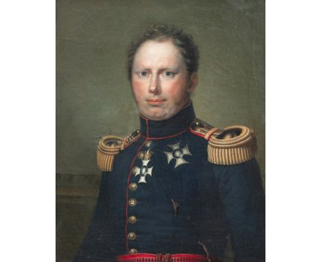 Deutsche Schule19. Jhdt.68 x 94 cmPortrait des Wilhelm Friedrich Karl von Württemberg (1781-1864), als Wilhelm I. von 1816-18