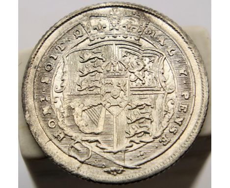 1817 - Silver Sixpence of George III. P&amp;P Group 1 (£14+VAT for the first lot and £1+VAT for subsequent lots) 