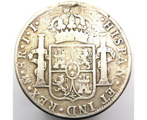 1817 Spanish silver 8 reales of Fernando VII. P&amp;P Group 1 (£14+VAT for the first lot and £1+VAT for subsequent lots) 