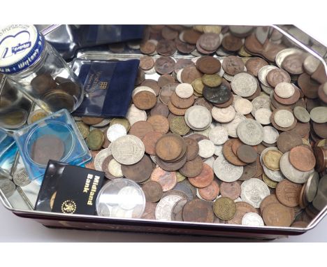 Collection of Georgian and later coinage, predominantly British. P&amp;P Group 1 (£14+VAT for the first lot and £1+VAT for su