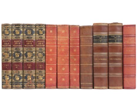 Wright (George Newenham). Life and Campaigns of Arthur, Duke of Wellington, 4 volumes, 1st edition, London: Fisher, Son &amp;