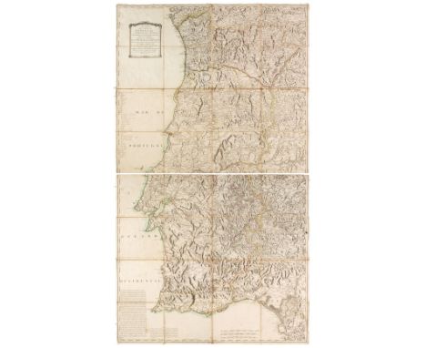 Peninsular War. Lopez de Vargas Machuca (Don Tomas). Mapa General del Reyno de Portugal: Comprehende sus Provincias, Corregim
