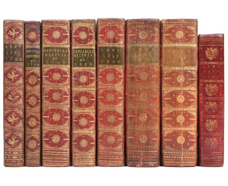 Army Lists. A List of the Officers of the Army, and Marines, with an Index: A List of the Officers on Half-Pay and a Successi
