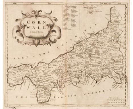 Camden (William). Camden's Britannia Newly Translated into English with Large Additions and Improvements..., F. Collins for E