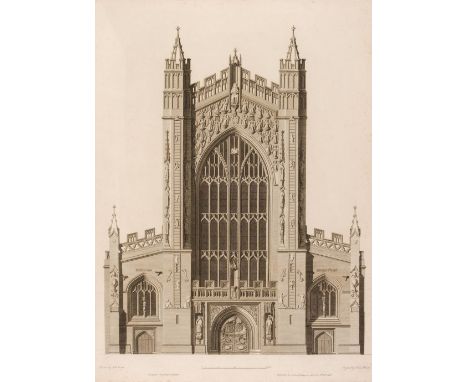 Society of Antiquaries of London. Some account of the collegiate chapel of Saint Stephen, Westminster, by John Topham, [plans