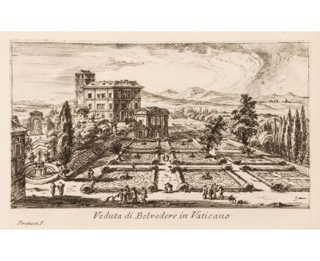 Piranesi (Giovanni Battista). Varie Vedute di Roma Antica, e Moderna. Disegnate e Intagliate da Celebri Autori, Roma: Fausto 