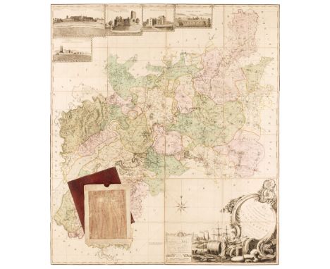 Gloucestershire. Taylor (Isaac). Map of the County of Gloucester.., 1st edition, Ross-on-Wye, March 10th 1777, engraved map w