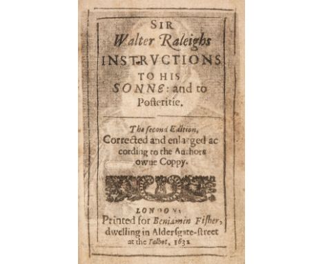 Conduct Books. A sammelband of Jacobean conduct books, 1617-1632, 8 works bound in one volume, textblock partly detaching, co