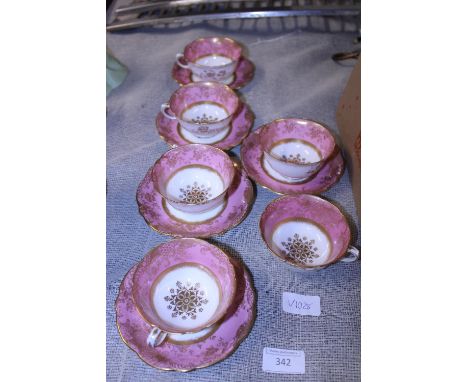 A vintage Ansley part tea service 