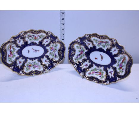 Two Royal Worcester bone china bowls pattern 2525 