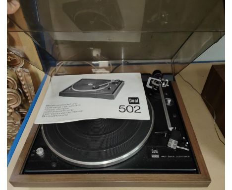 A Duel 502 vintage record player&nbsp; 