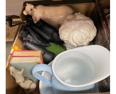 A selection of decorative pottery, plates and bric a brac&nbsp; 