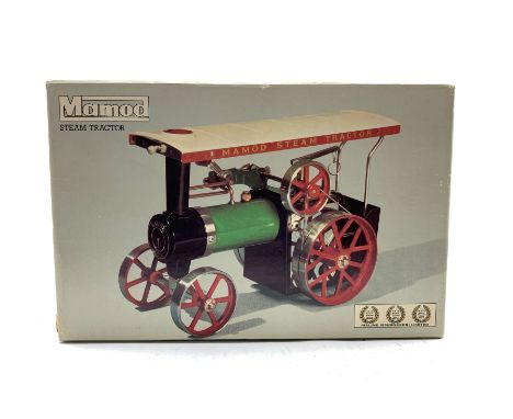 Mamod TE.1a steam tractor, boxed