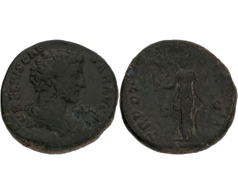 Roman Empire. Marcus Aurelius. Sestertius. ND (139 - 161 AD). VF. RIC 1308ff, Kampmann 37.70. 26,84 g.
