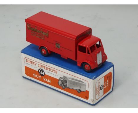 A boxed Dinky Toys No.514 Guy Slumberland Van 