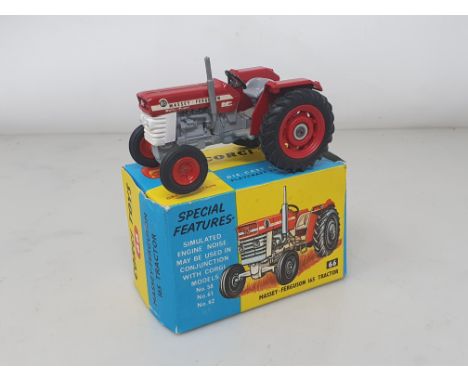 A boxed Corgi Toys No.66 Massey-Ferguson 165 Tractor 