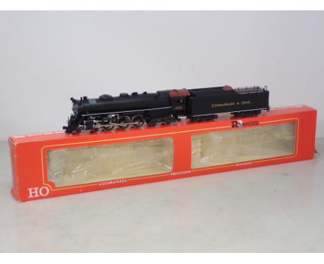 Rivarossi 1279 HO scale 4-6-4 Hudson Locomotive in Chesapeake &amp; Ohio livery, boxed