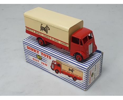 A boxed Dinky Toys No.917 Guy Spratts Van 