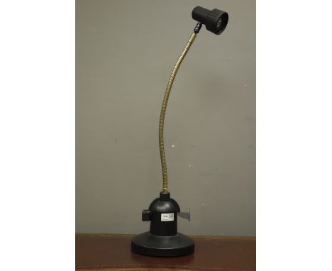 ASK Serious Readers narrow beam adjustable desk reading light and a similar style Ikea desk lamp (2) (This item is PAT tested