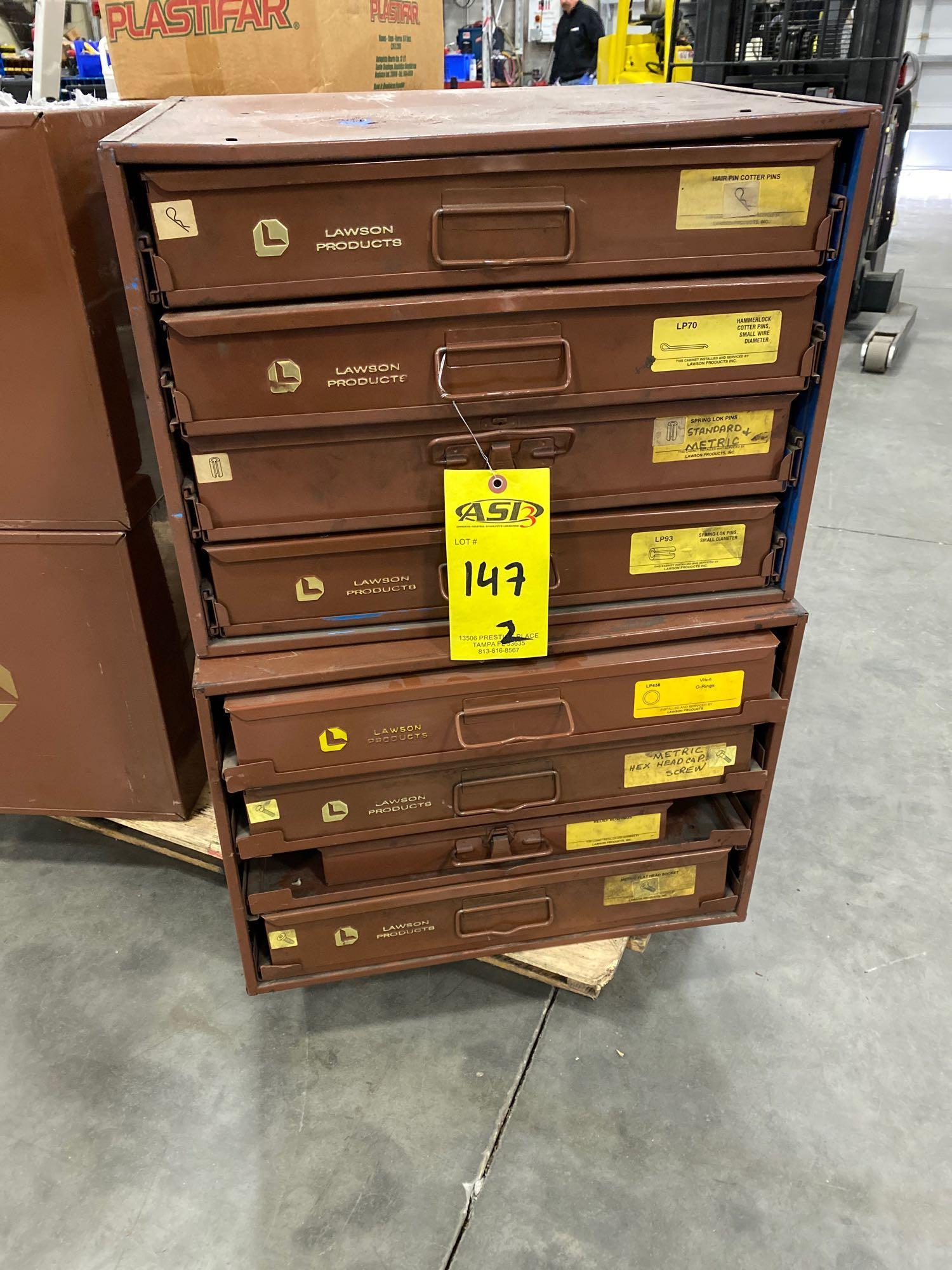 2 LAWSON PARTS FULL OF CONTENTS