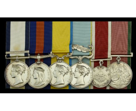 Six: Captain William Thorp, Royal Navy, who was Mentioned in Despatches and promoted to Commander for services at Sebastopol 