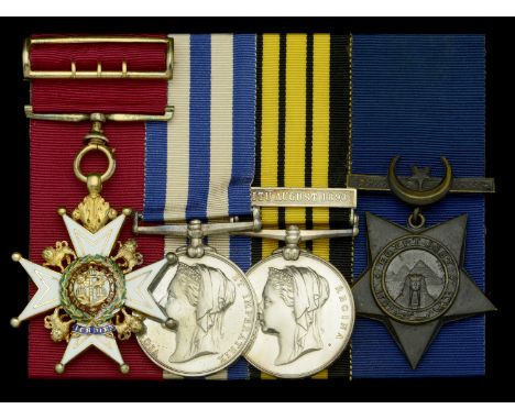 The ‘Witu August 1893’ C.B. group of four awarded to Rear-Admiral George R. Lindley, Royal Navy, who commanded the Naval Brig