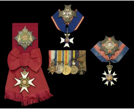 The important G.C.B., Great War K.C.M.G. and K.C.V.O. group of twelve awarded to Admiral Sir William Pakenham, British observ