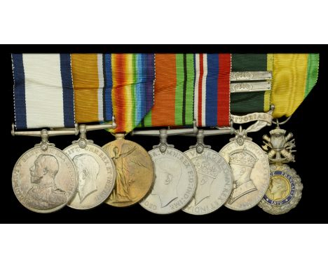 The Great War C.G.M. group of seven awarded to Officer’s Steward R. J. Starling, for gallantry in action in the Q ship Stock 