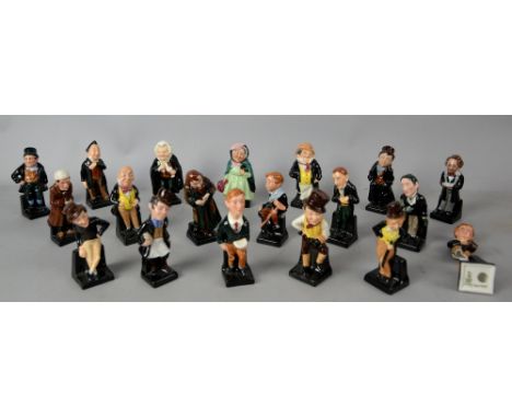Nineteen Royal Doulton Dickens character figures. (19).   
