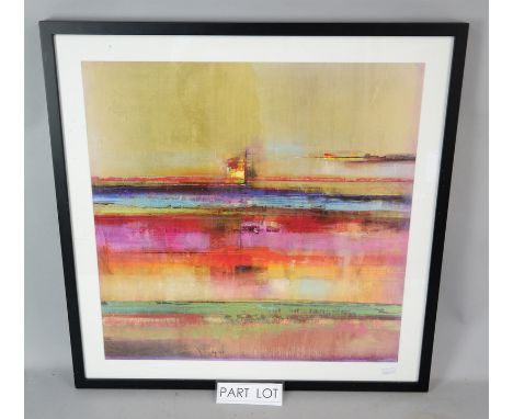 Douglas - Torrent, contemporary coloured print, and five other similar worksBeing sold on behalf of Cystic Fibrosis &amp; GUT
