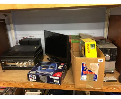 A Hifi, TV and various tools