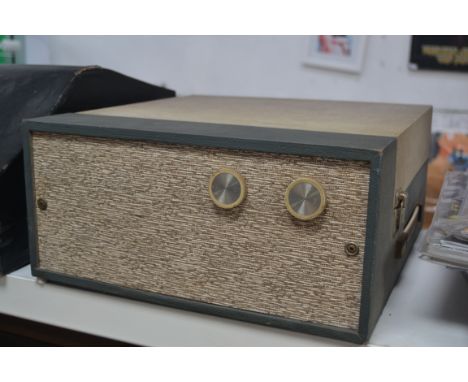 BSR - Better Sound Resolution record player.   A lovely retro vintage piece which is still fed by It's original 2 pin plug.