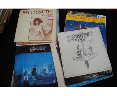 Group of records to incl . : Chemical Alice - Curiouser and Curiouser, Julian Cope - Saint Julian, Donald Byrd - The Blue Not