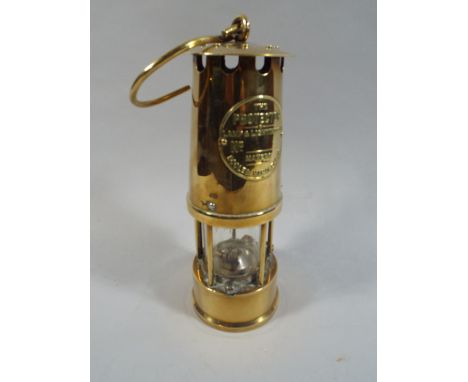 A Brass Miner's Lamp, The Protector by Lamp and Lighting Co Ltd (un-numbered) 