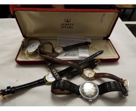 A selection of ladies and gents wristwatches to include Timex, Citizen and Lorus examples