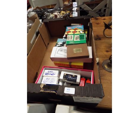 A selection of vintage games to include 'Kan-U-Go', travel chess/draughts/cards/cribbage, 'Super Master Mind' etc