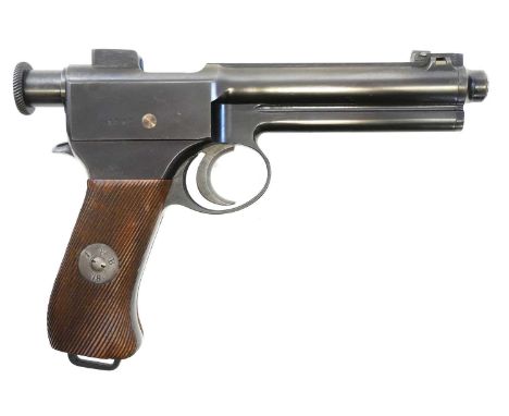 8mm Roth-Steyr Model 1907 semi-automatic pistol, 8mm Roth-Steyr Model 1907 semi-automatic pistol, New Model, produced in 1911