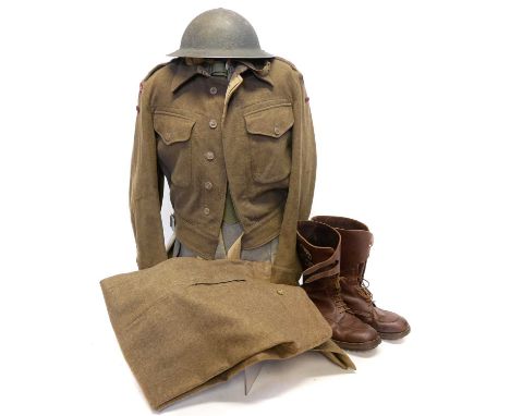 British WWII Royal Army Medical Corps uniform British WWII Royal Army Medical Corps uniform, to include an R.A.M.C Captain's 