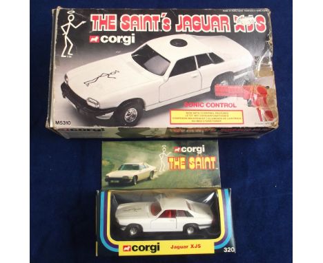 Corgi Toys 320 The Saint's Jaguar XJS, with M5310 Sonic Control The Saint's Jaguar XJS, in original boxes (excellent, boxes f