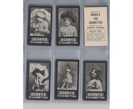 Cigarette cards, Ogden's Tabs, General Interest (item 96) (set, 100 cards) (mostly gd) 