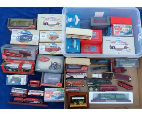 Toys, a quantity of mostly Corgi modern boxed buses inc several Corgi Classic editions, plus Matchbox Models of Yesteryear, &